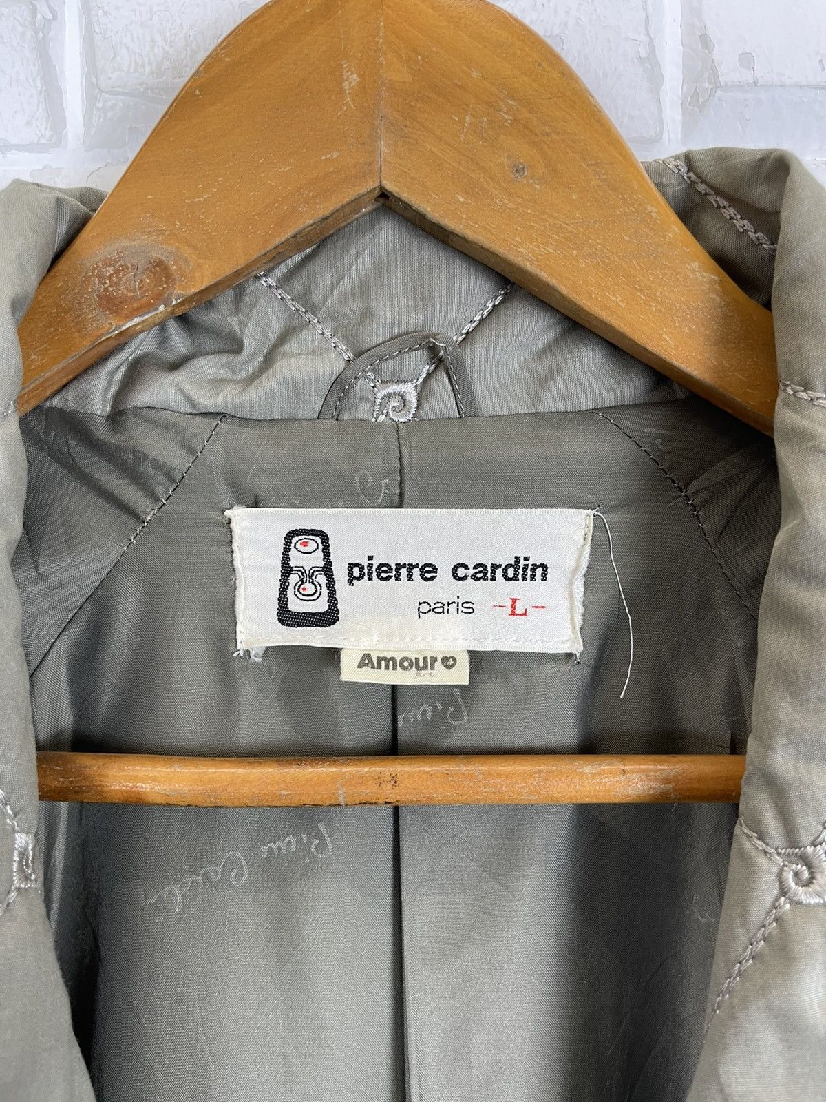 Pierre Cardin × Vintage Vintage 80’s PIERRE CARDIN PARIS Quilted Long Coat Size US L / EU 52-54 / 3 - 4 Thumbnail