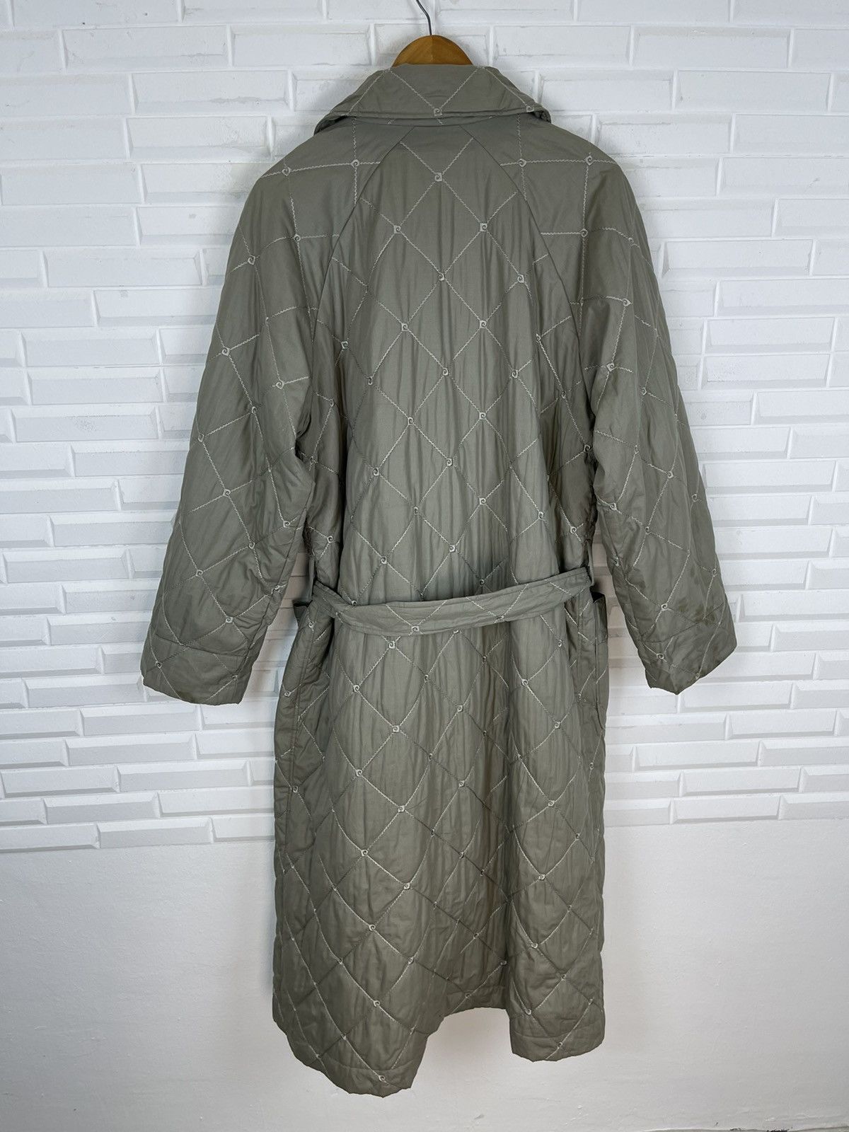 Pierre Cardin × Vintage Vintage 80’s PIERRE CARDIN PARIS Quilted Long Coat Size US L / EU 52-54 / 3 - 5 Thumbnail