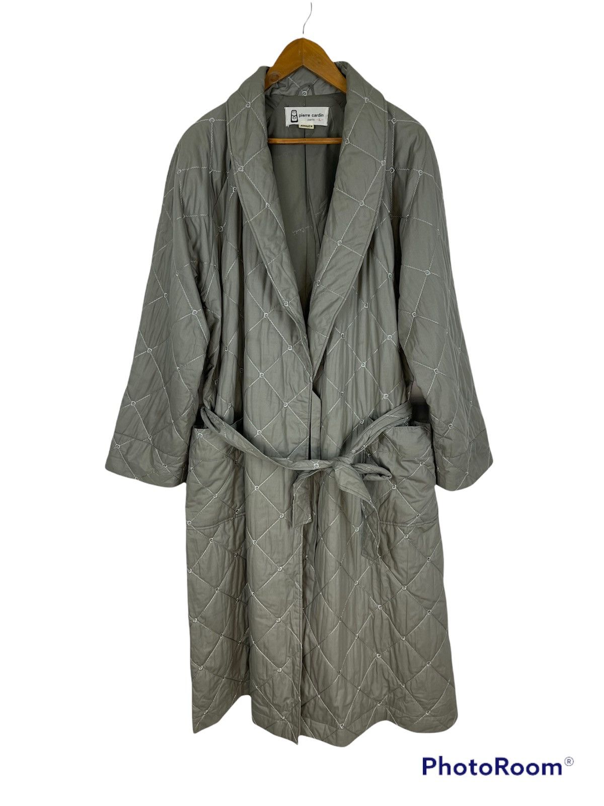 Pierre Cardin × Vintage Vintage 80’s PIERRE CARDIN PARIS Quilted Long Coat Size US L / EU 52-54 / 3 - 1 Thumbnail