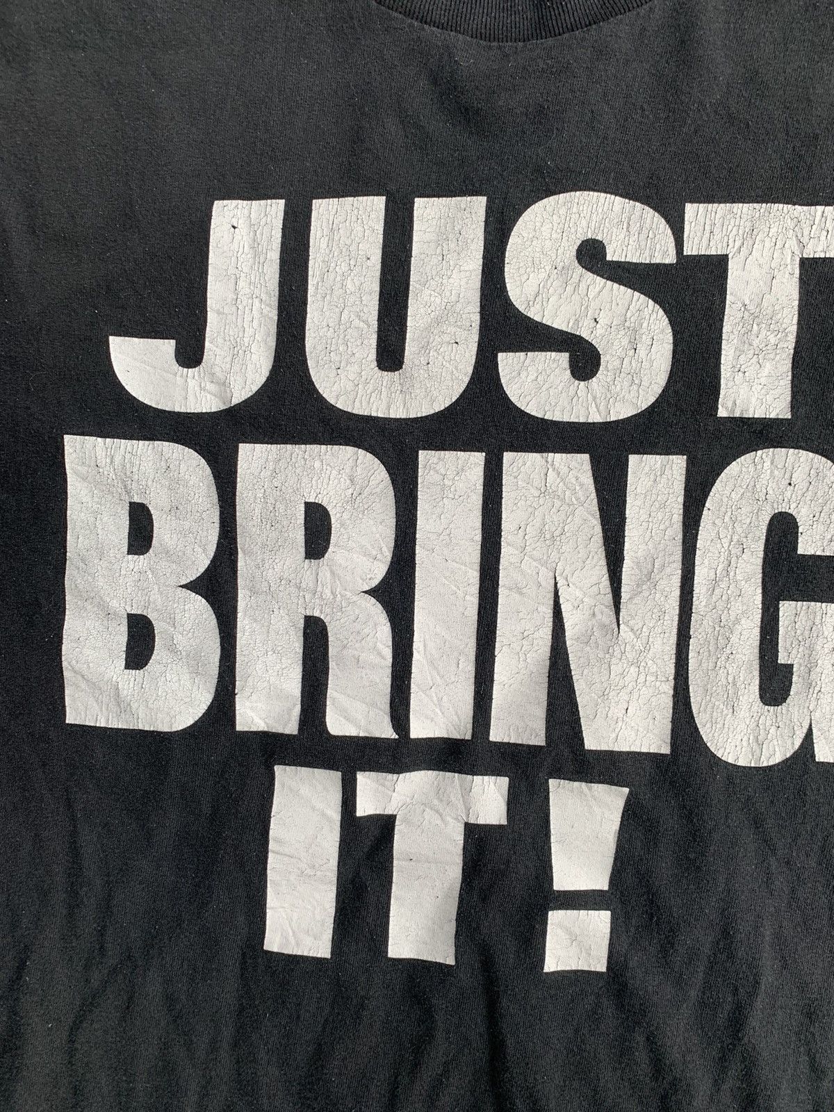 Vintage × WWE Vintage Sun Faded Just Bring It The Rock Tshirt Size US L / EU 52-54 / 3 - 3 Thumbnail