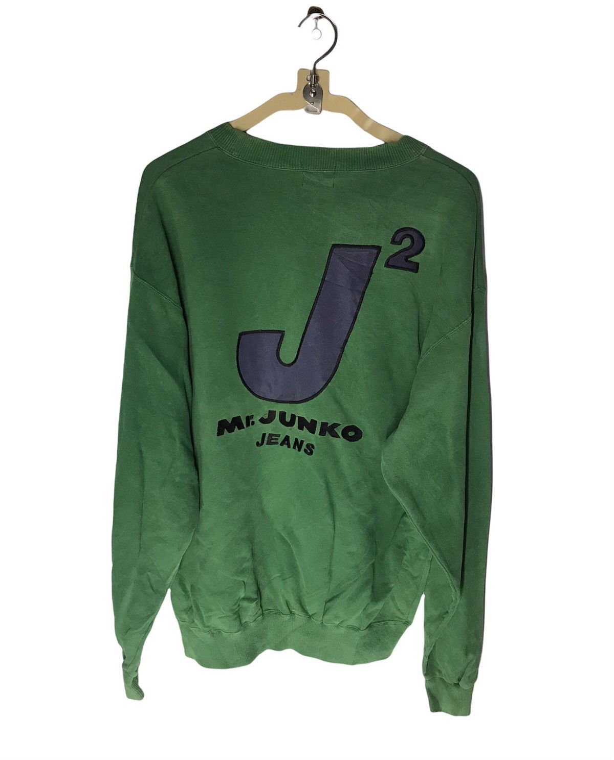 Japanese Brand × Mr. Junko Mr.junko jeans back spellout distressed sweatshirt Size US M / EU 48-50 / 2 - 1 Thumbnail