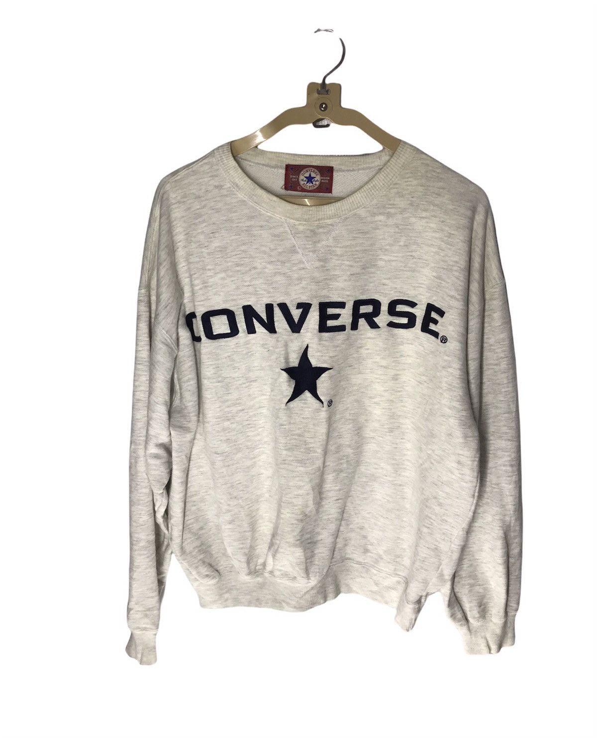 Converse × Vintage Converse spellout sweatshirt Size US L / EU 52-54 / 3 - 1 Thumbnail