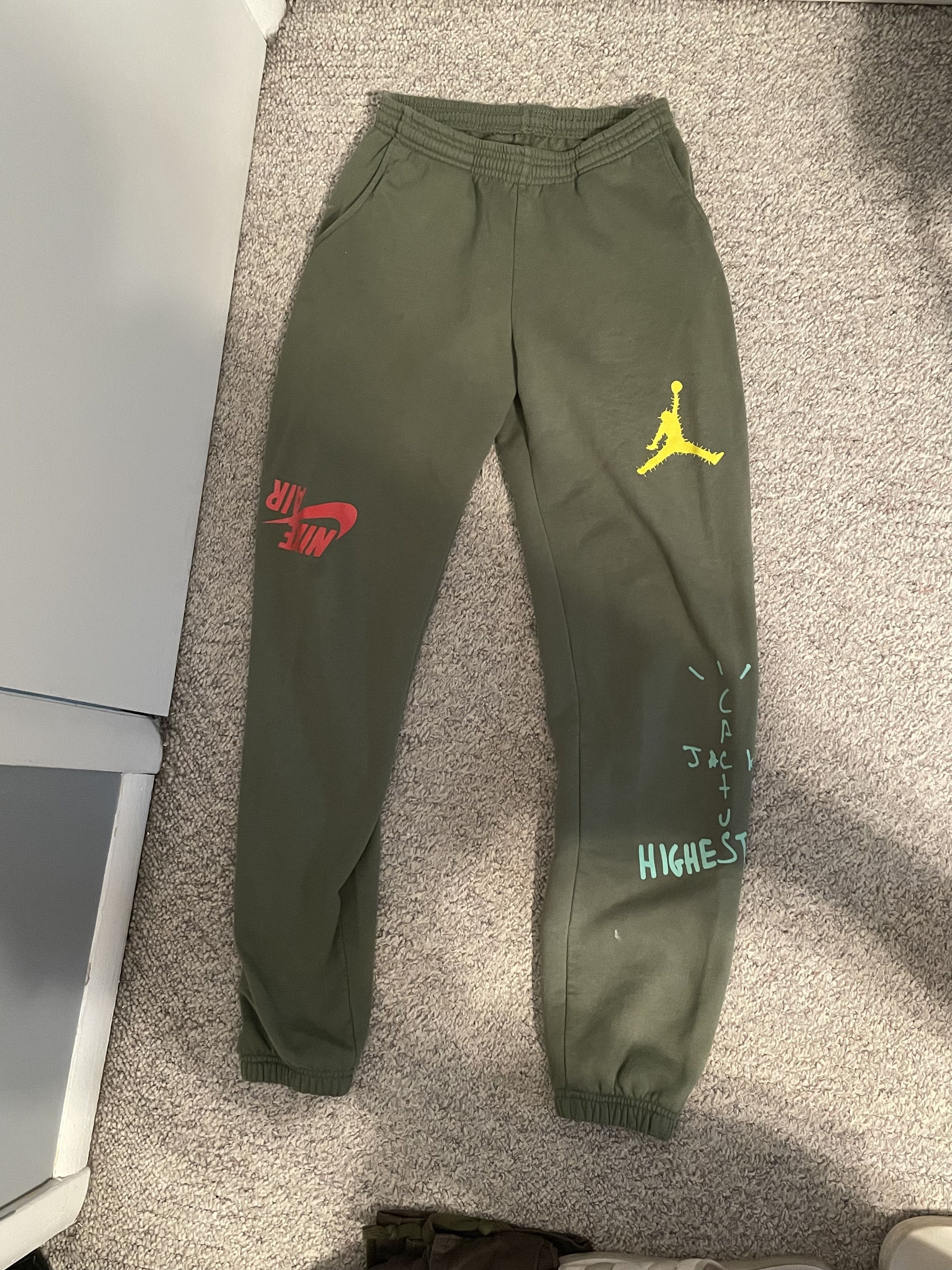 travis scott x jordan sweatpants