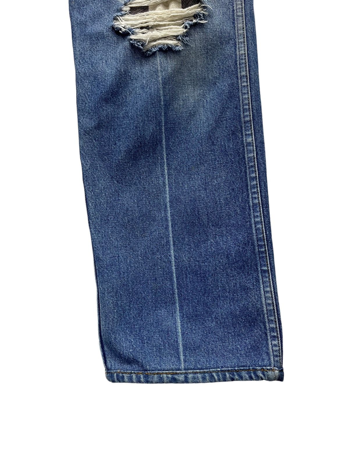 Wrangler Vintage WRANGLER Distressed Reworked Denim Made in USA Size US 31 - 6 Thumbnail