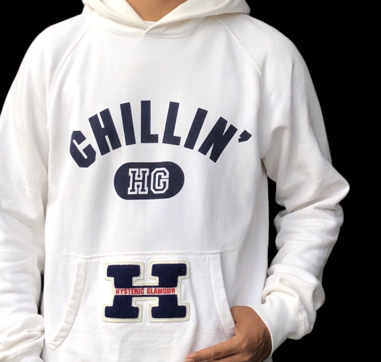 Hysteric Glamour Hysteric Glamour Chillin Hooded Sweatshirt Size US M / EU 48-50 / 2 - 2 Thumbnail
