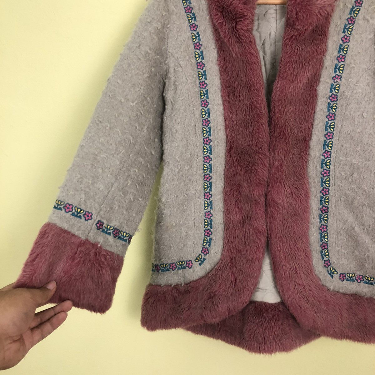 Hysteric Glamour 🔥Vintage Mohair Mink Fur Hysteric Glamour Jacket Size US S / EU 44-46 / 1 - 5 Thumbnail