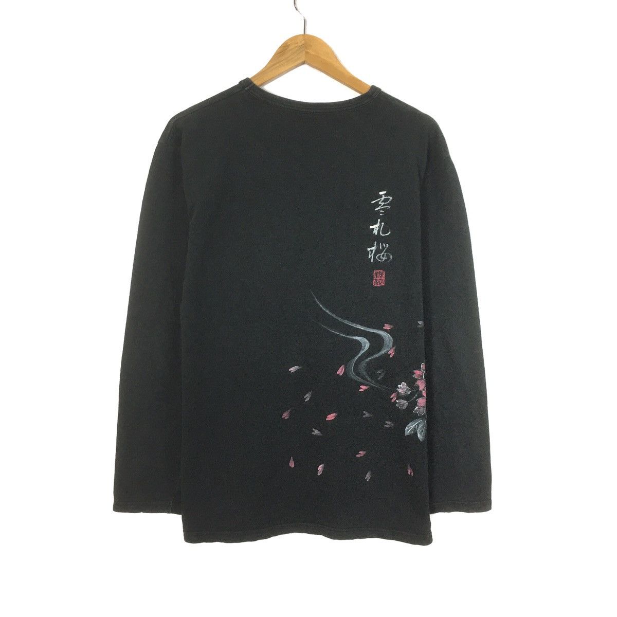Japanese Brand Vintage Sukajan Long Sleeve Sweatshirt logo Japanese Design Size US M / EU 48-50 / 2 - 4 Thumbnail