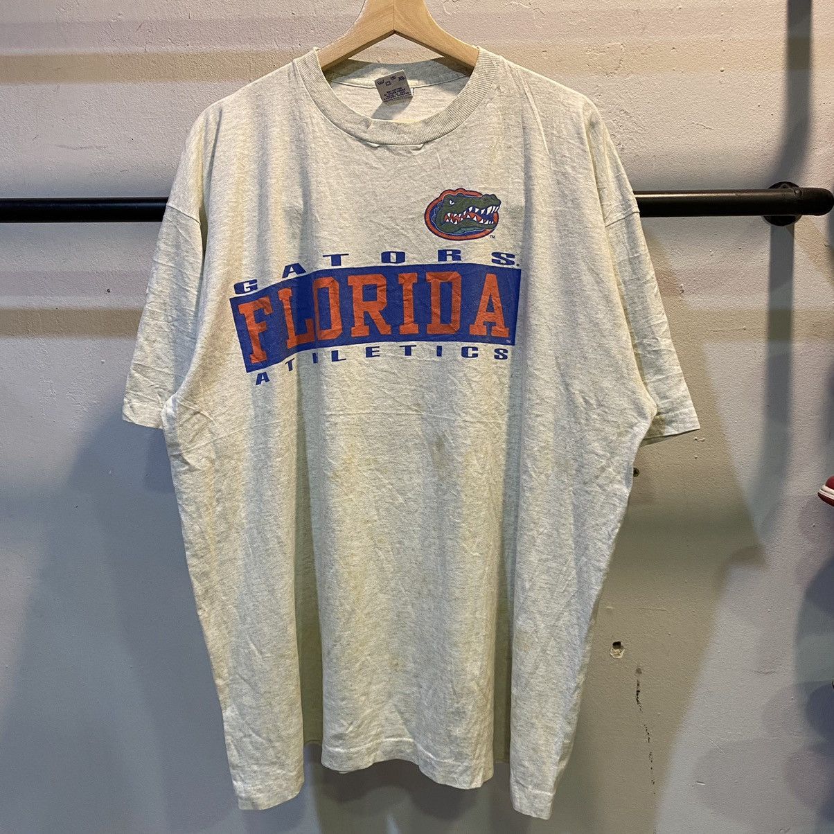 NCAA × Salem Sportswear × Vintage VINTAGE‼️Florida Gators athletics By Salem Sportswear Tee Size US XL / EU 56 / 4 - 1 Thumbnail