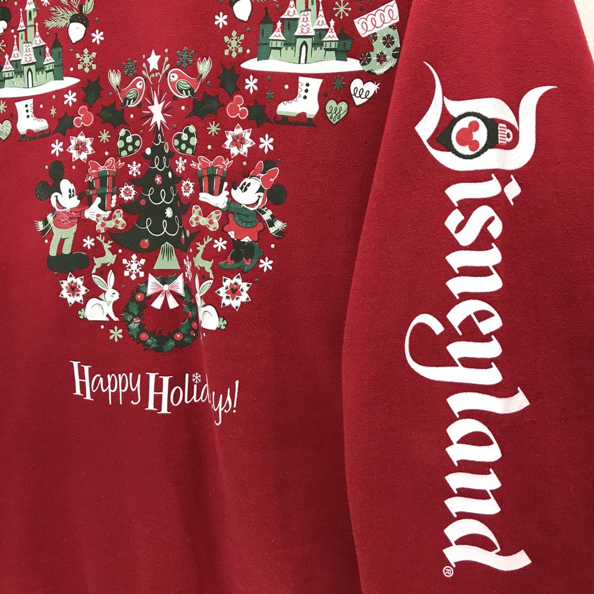 Disney × Mickey Mouse × Vintage Vintage Disneyland Mickey Mouse Sweatshirt Jumper Pullover Size US M / EU 48-50 / 2 - 6 Thumbnail