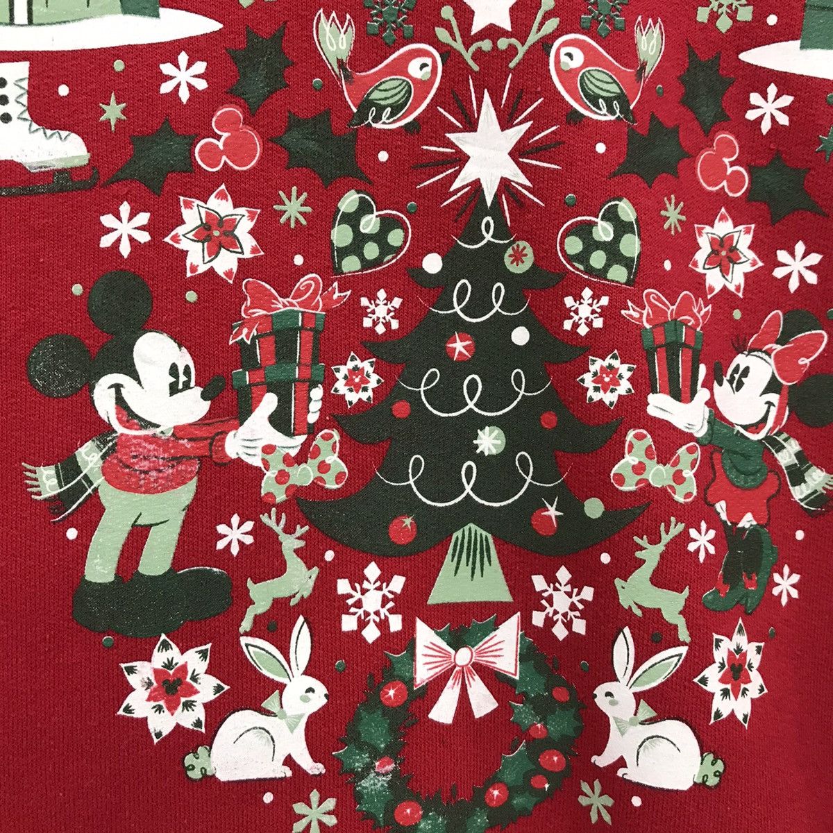 Disney × Mickey Mouse × Vintage Vintage Disneyland Mickey Mouse Sweatshirt Jumper Pullover Size US M / EU 48-50 / 2 - 3 Thumbnail