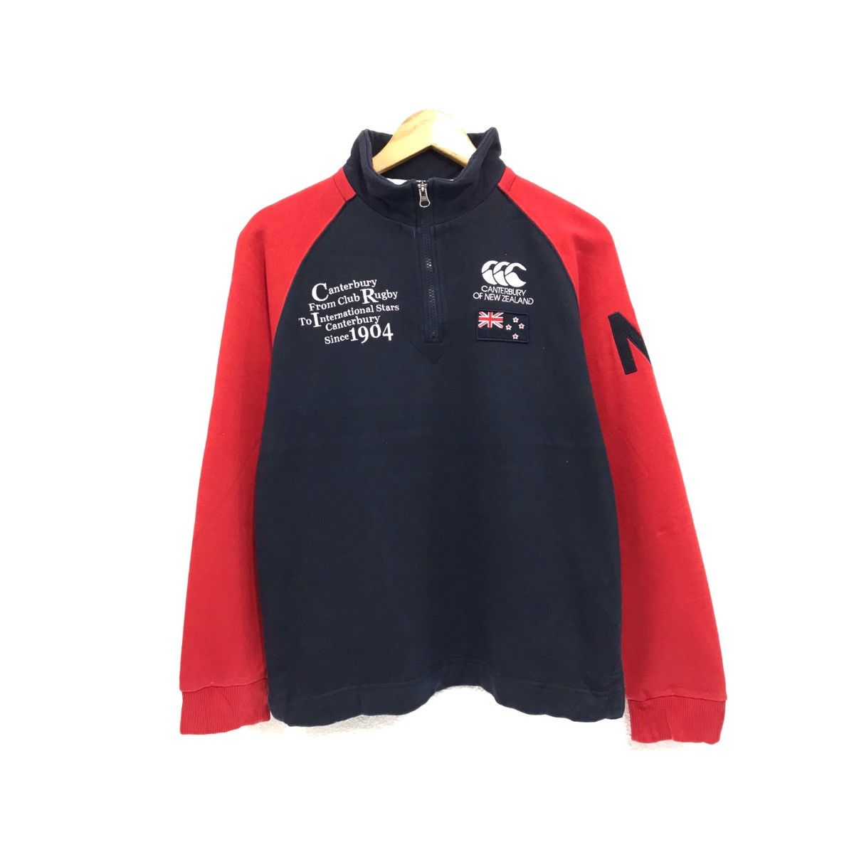 Maillot Jersey Shirt Rugby Worn Porte Canterbury Vintage Hcc Australia