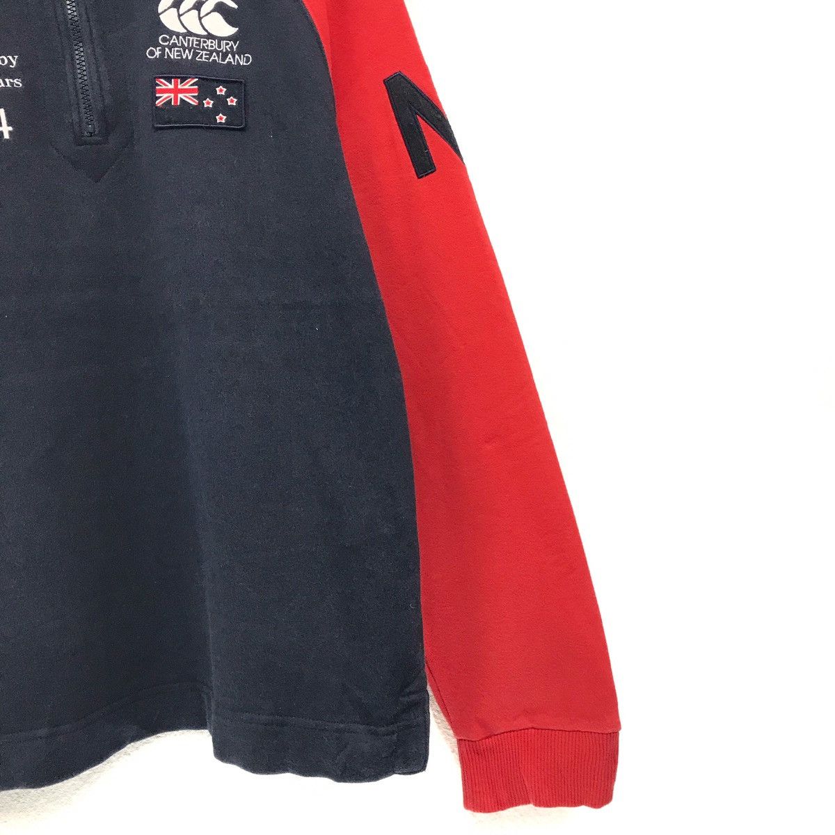 All Blacks × Canterbury of New Zealand × Vintage Vintage Canterbury Steinlager All Black Rugby Jersey Polo Size US M / EU 48-50 / 2 - 6 Thumbnail