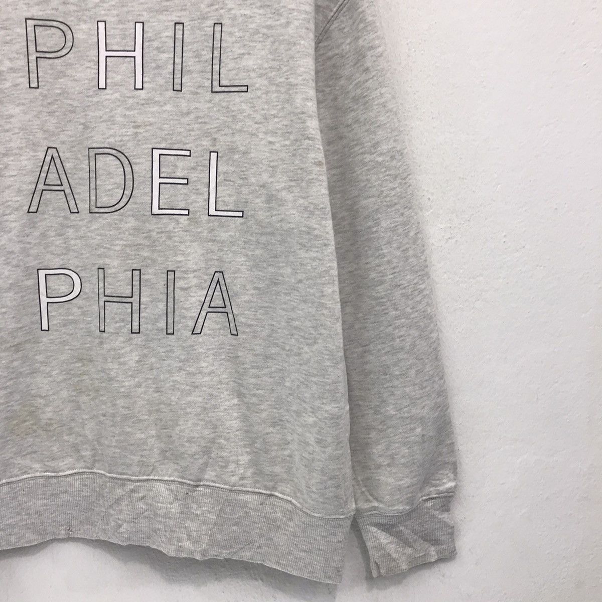 Japanese Brand × Vintage Philadelphia Sweatshirt Crewneck Big Spellout Philadelphia Size US M / EU 48-50 / 2 - 4 Thumbnail