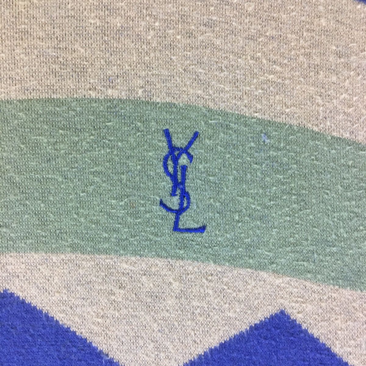 Yves Saint Laurent Vintage Yves Saint Laurent Sweatshirt ArtDesign Multicolour Size US M / EU 48-50 / 2 - 3 Thumbnail