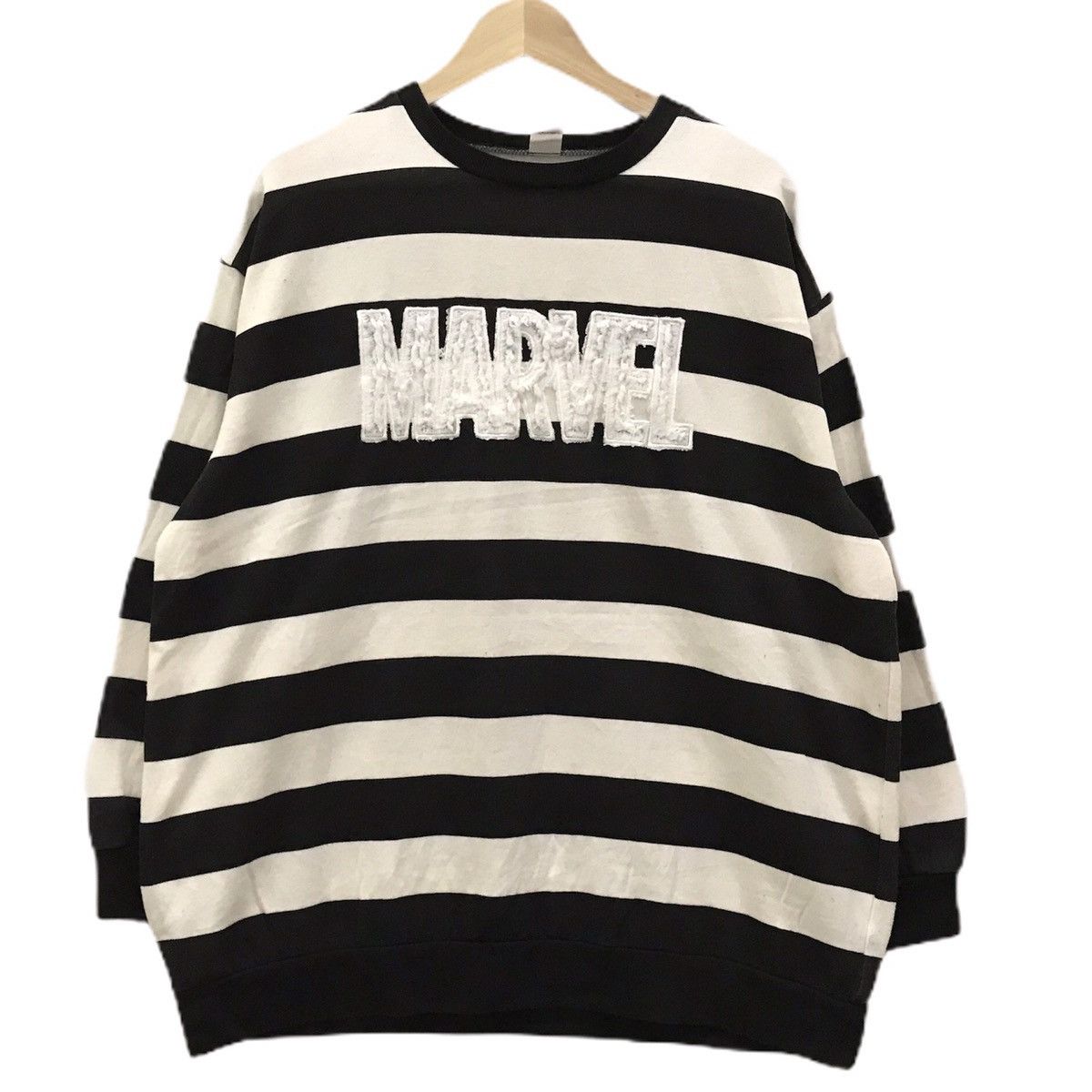 DC Comics × Marvel Comics × Warner Bros Vintage MARVEL Comics Box Logo Sweatshirt Crewneck Pullover Size US L / EU 52-54 / 3 - 1 Thumbnail