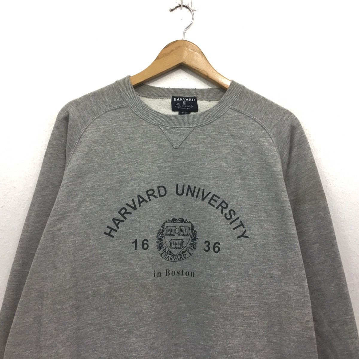 Other Harvard University Sweatshirt Crewneck Spellout Harvard Size US L / EU 52-54 / 3 - 3 Thumbnail