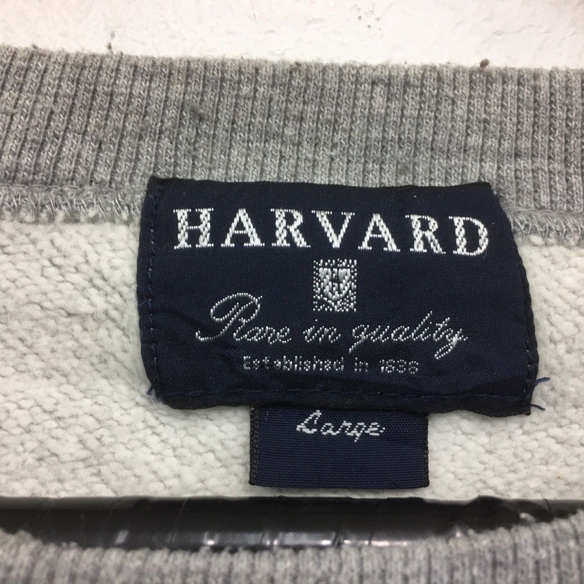Other Harvard University Sweatshirt Crewneck Spellout Harvard Size US L / EU 52-54 / 3 - 5 Thumbnail