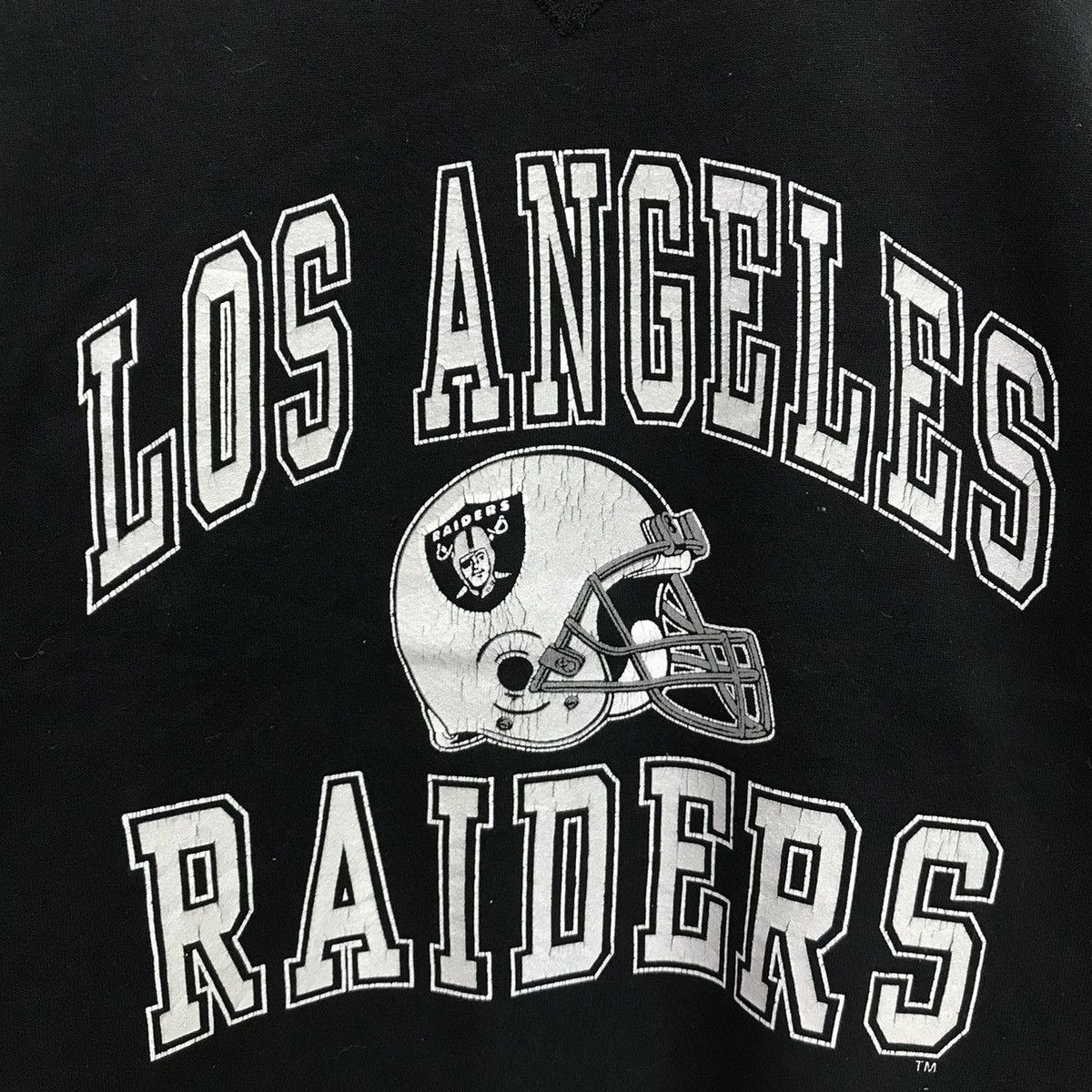 NFL × Russell Athletic Vintage Los Angeles Raiders Sweatshirt CrewNeck Raiders Size US L / EU 52-54 / 3 - 3 Thumbnail