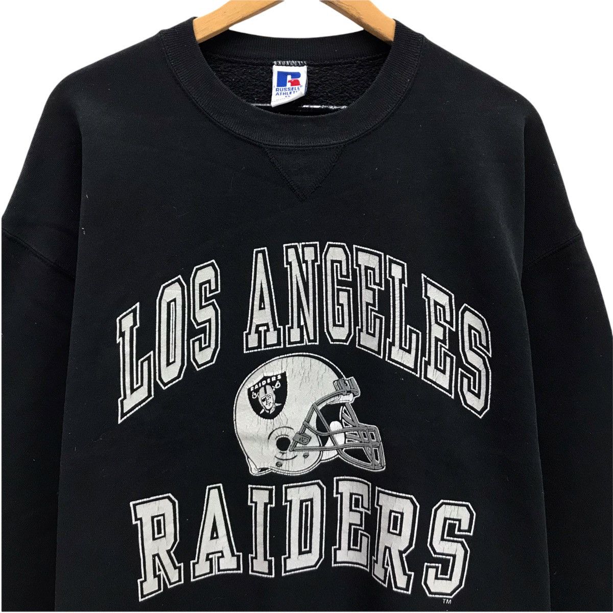 NFL × Russell Athletic Vintage Los Angeles Raiders Sweatshirt CrewNeck Raiders Size US L / EU 52-54 / 3 - 2 Thumbnail