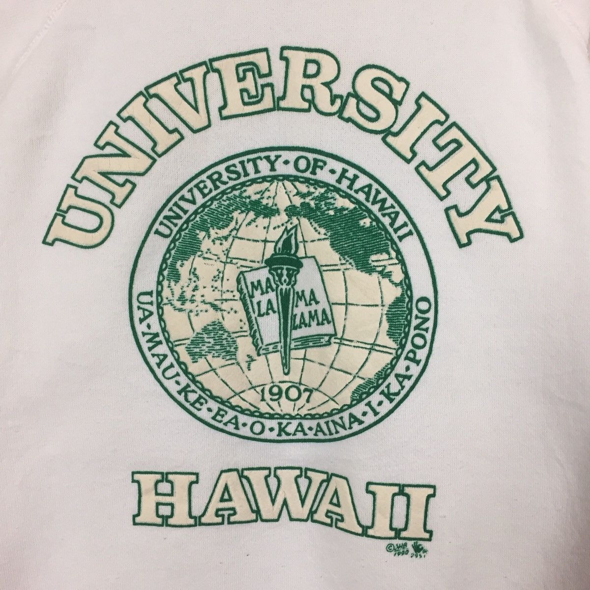 Other Vintage University Hawaii Sweatshirt The University Hawaii Size US M / EU 48-50 / 2 - 2 Thumbnail
