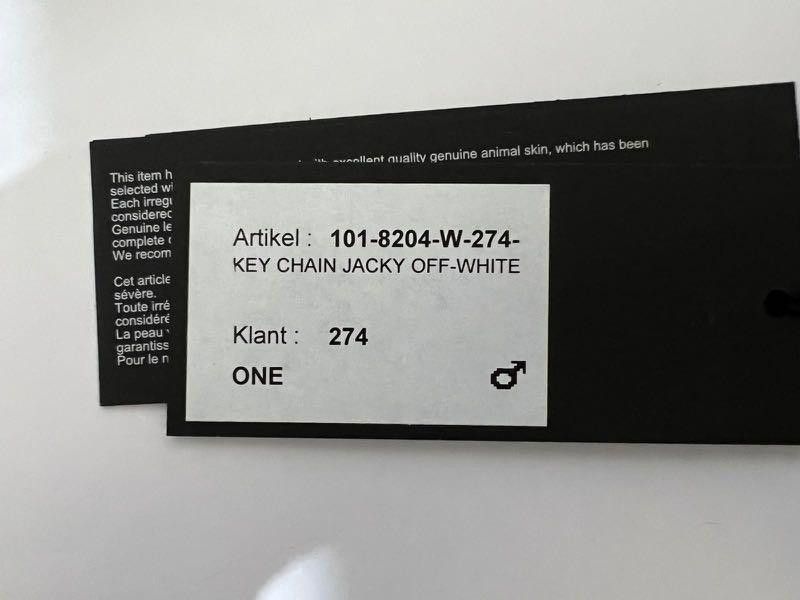 Ann Demeulemeester Ann Demeulemeester leather key chain necklace Size ONE SIZE - 7 Thumbnail