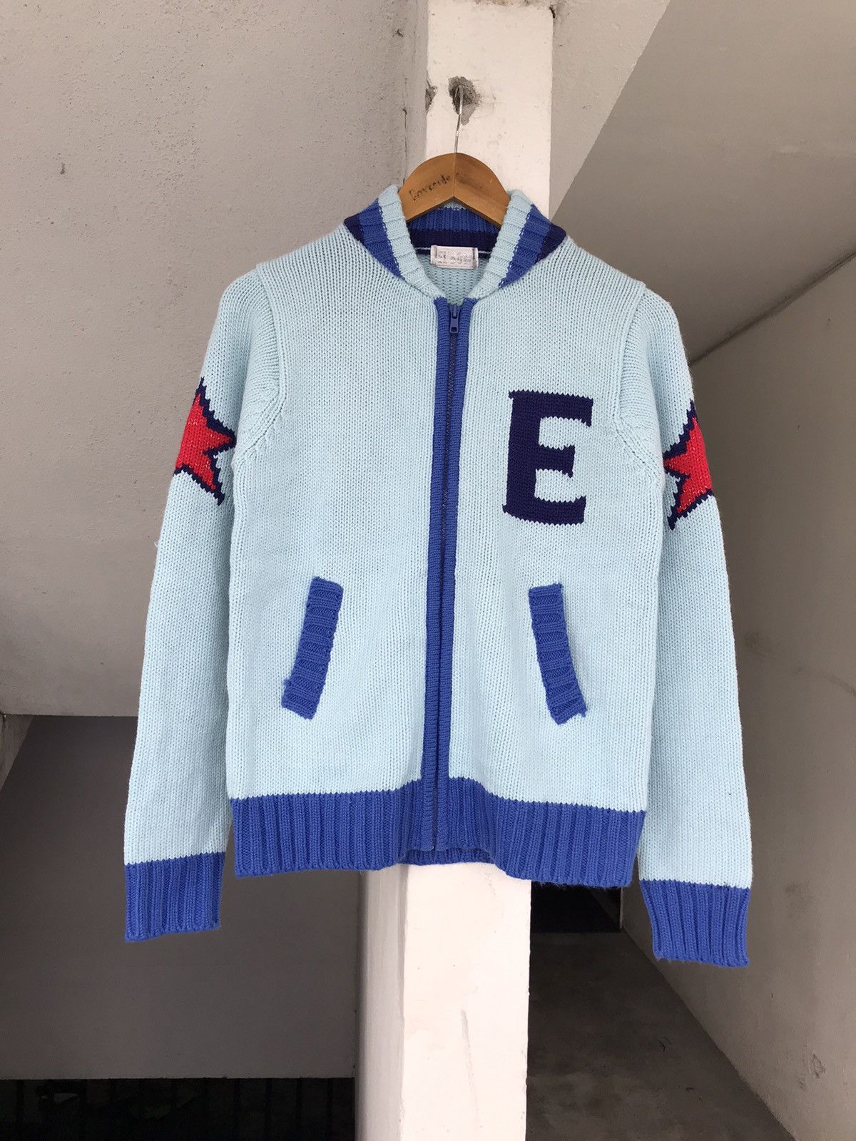 Beauty Beast El Bow Japanese Brand Zipper Knit A7 Size US S / EU 44-46 / 1 - 6 Thumbnail