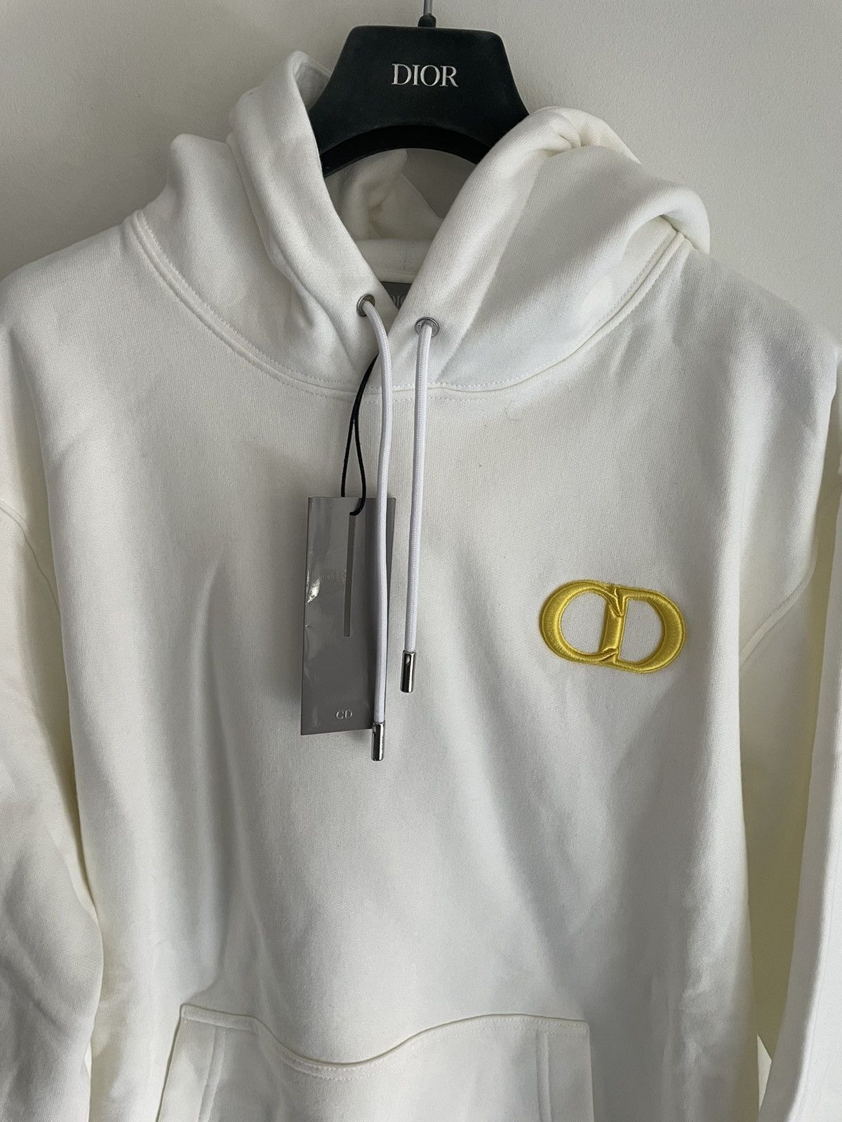 Dior Rare Limited Sold Out Super Rare Embroidery CD Logo Hoodie Size US XXL / EU 58 / 5 - 18 Thumbnail