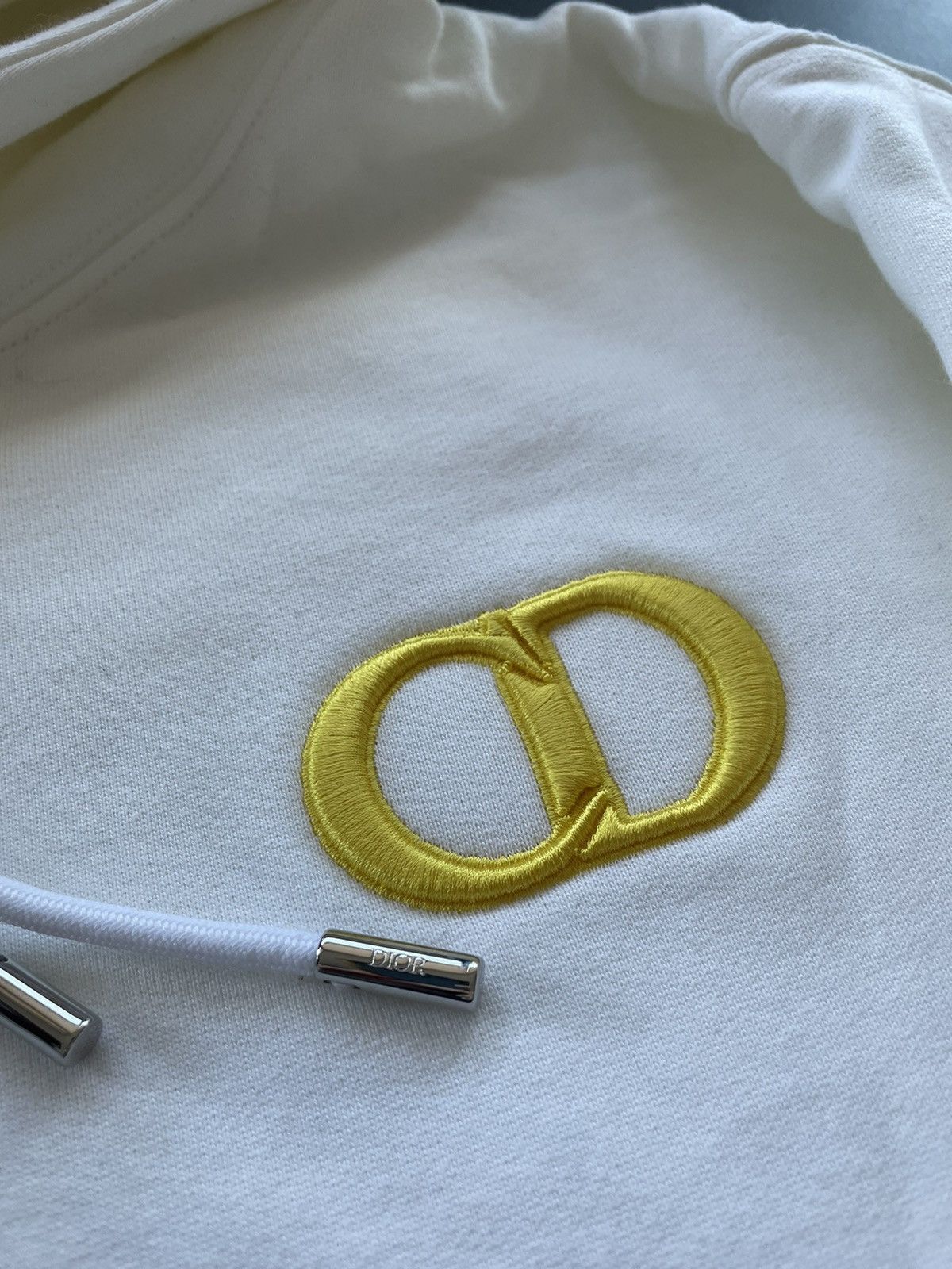 Dior Rare Limited Sold Out Super Rare Embroidery CD Logo Hoodie Size US XXL / EU 58 / 5 - 16 Thumbnail