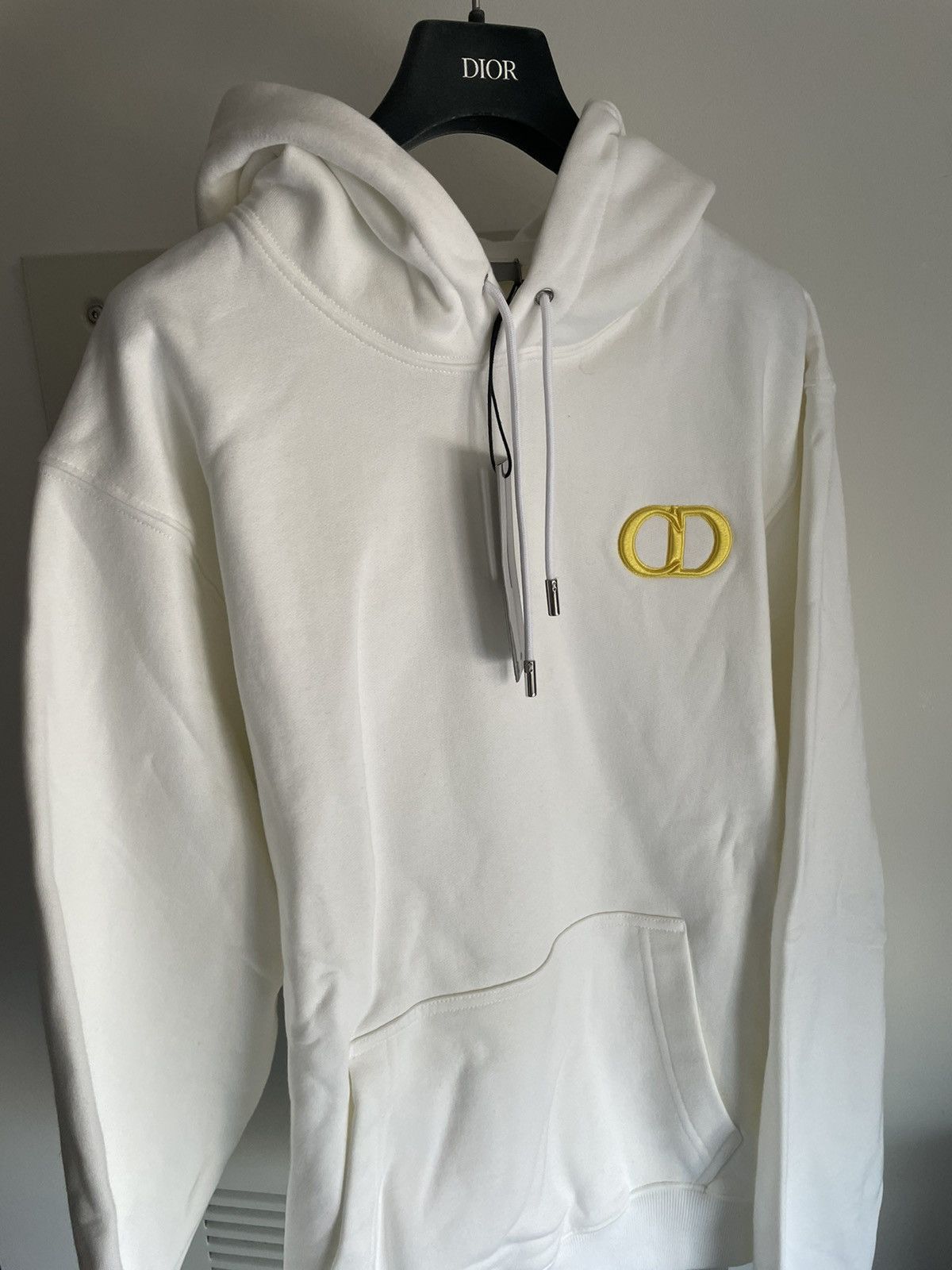 Dior Rare Limited Sold Out Super Rare Embroidery CD Logo Hoodie Size US XXL / EU 58 / 5 - 23 Thumbnail