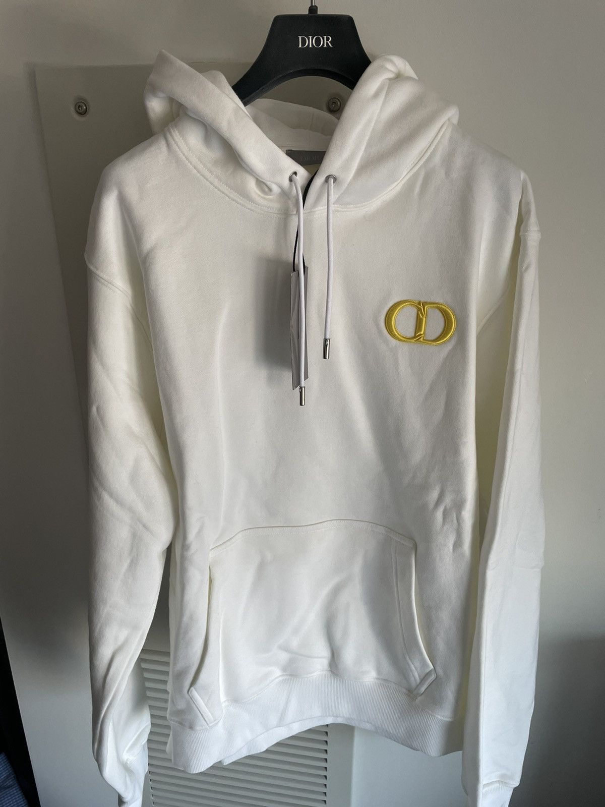 Dior Rare Limited Sold Out Super Rare Embroidery CD Logo Hoodie Size US XXL / EU 58 / 5 - 20 Thumbnail