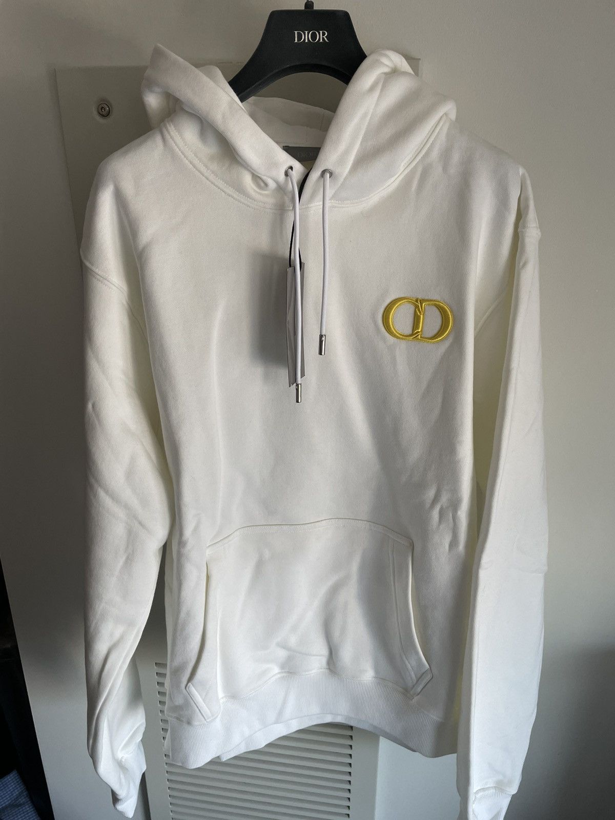 Dior Rare Limited Sold Out Super Rare Embroidery CD Logo Hoodie Size US XXL / EU 58 / 5 - 21 Thumbnail