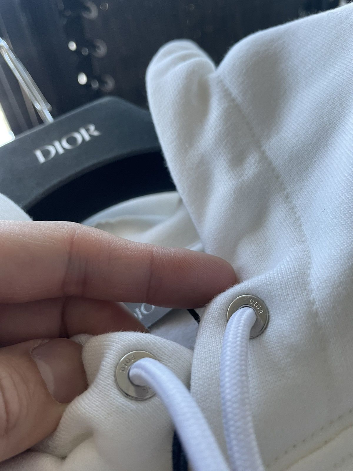 Dior Rare Limited Sold Out Super Rare Embroidery CD Logo Hoodie Size US XXL / EU 58 / 5 - 24 Thumbnail