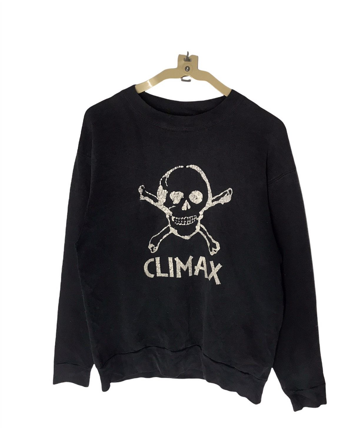 Vintage Vintage skull climax by oneita crewneck sweatshirt usa Size US M / EU 48-50 / 2 - 1 Thumbnail