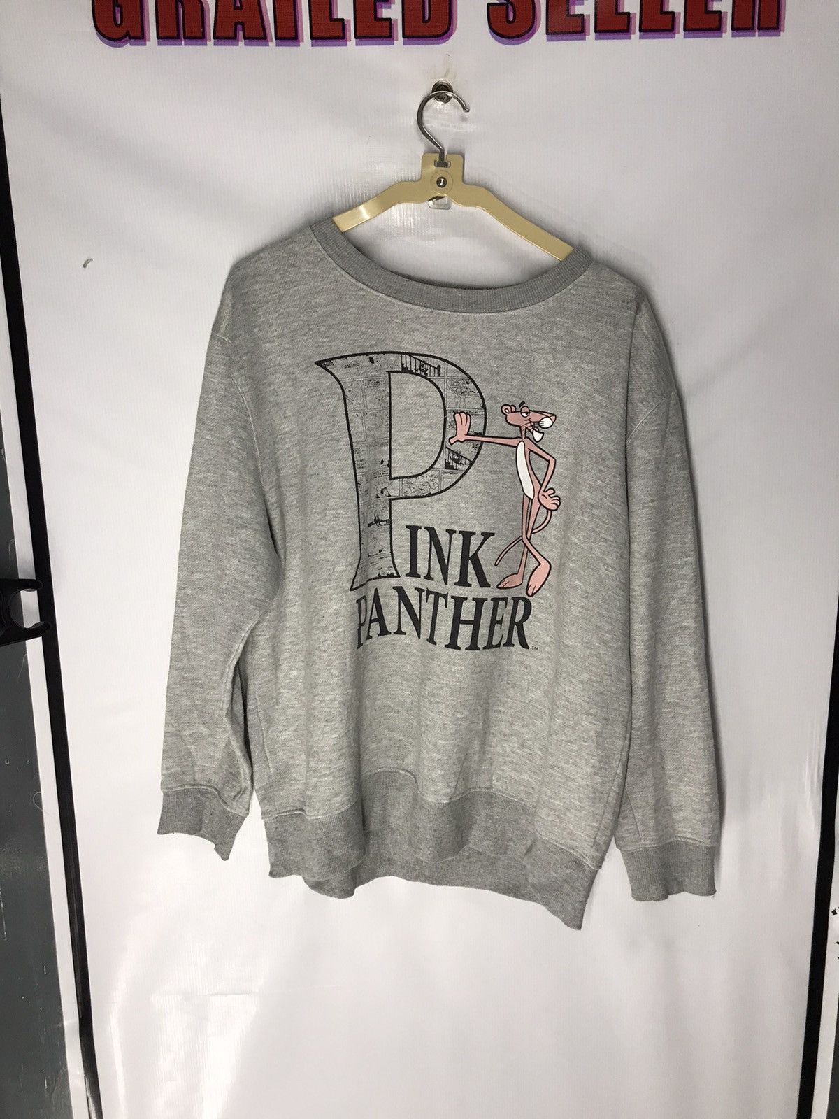 Cartoon Network Pink panther crewneck sweatshirt Size US L / EU 52-54 / 3 - 5 Thumbnail