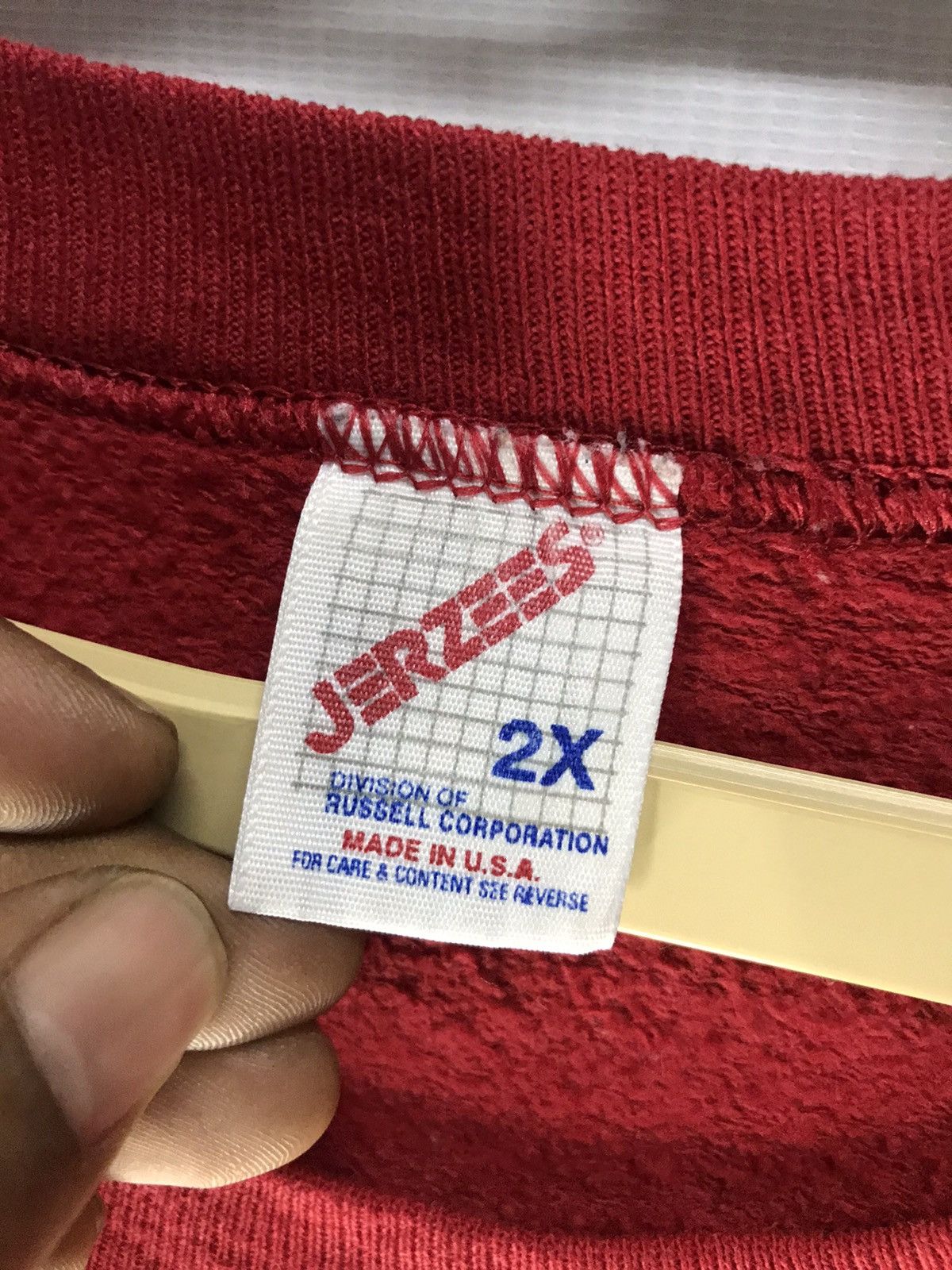 Jerzees × Vintage Vintage Indiana university crewneck sweatshirt by jerzees Size US XL / EU 56 / 4 - 4 Thumbnail