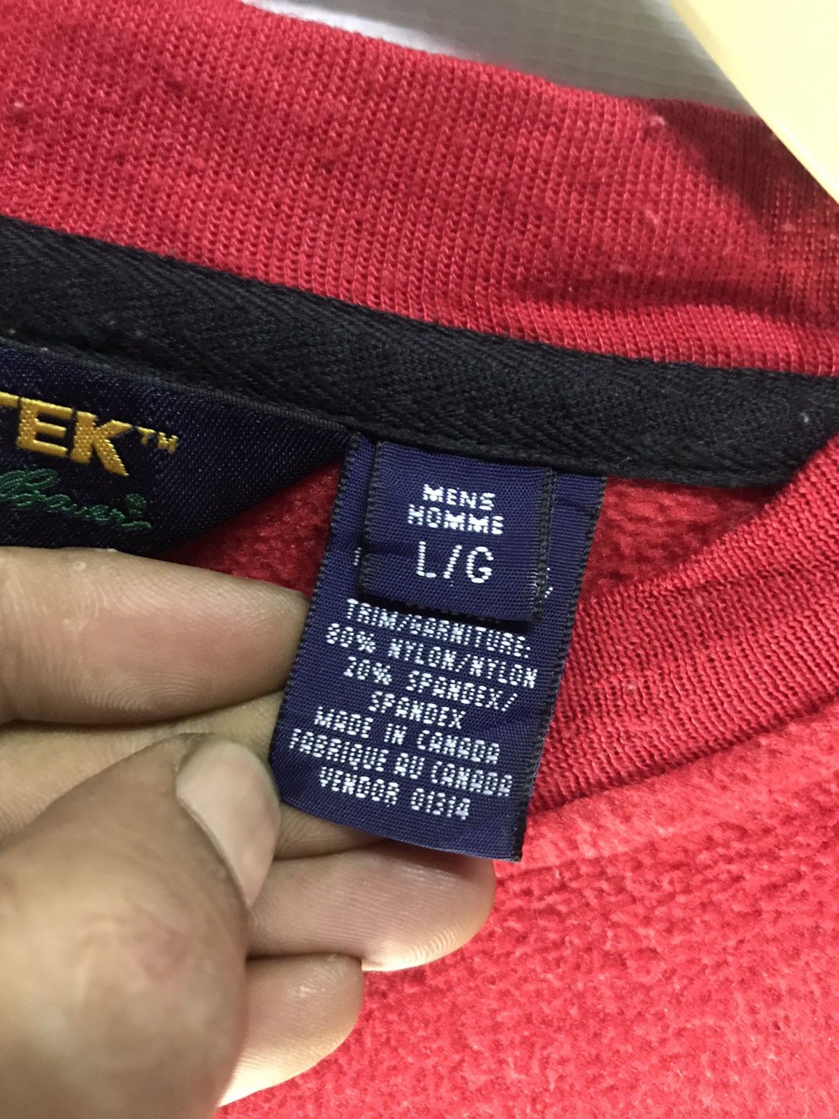 Eddie Bauer × Polartec Eddie Bauer x polartec spellout fleece sweatshirt Size US L / EU 52-54 / 3 - 4 Thumbnail