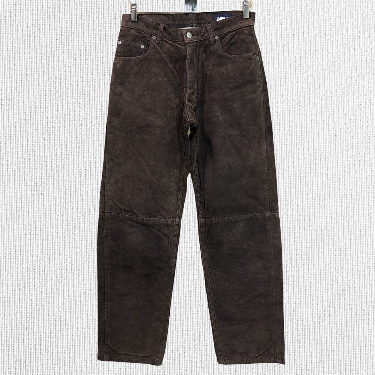 Vintage Leather America Blue Jeans