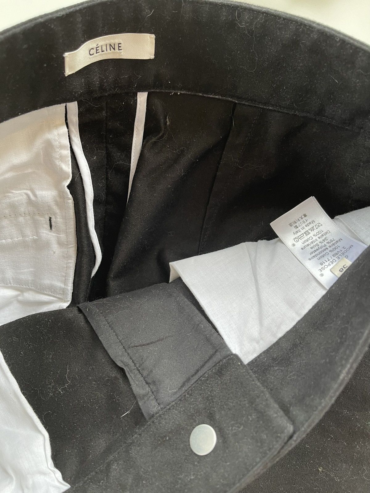 Celine Celine Phoebe Philo cotton pants Size 27" / US 4 / IT 40 - 5 Thumbnail