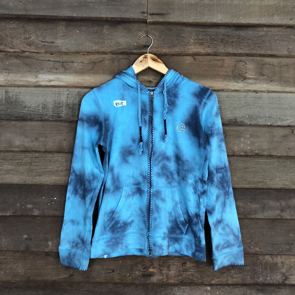 Billabong acid wash Blue Sweater hoodie #5518