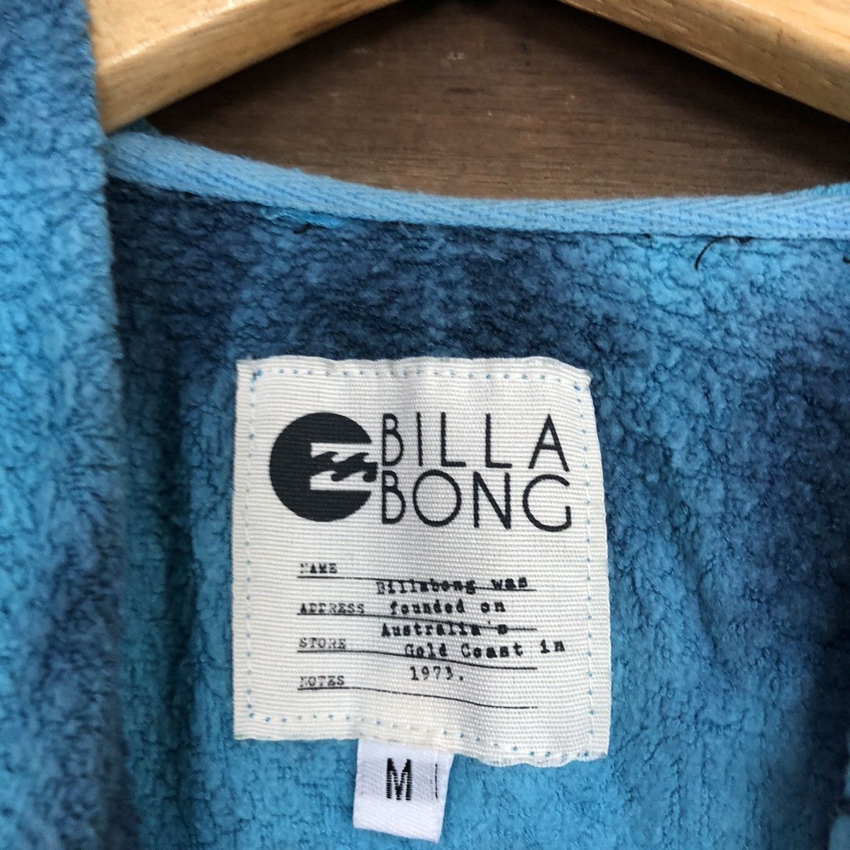 Billabong Billabong acid wash Blue Sweater hoodie #5518 Size US S / EU 44-46 / 1 - 12 Thumbnail