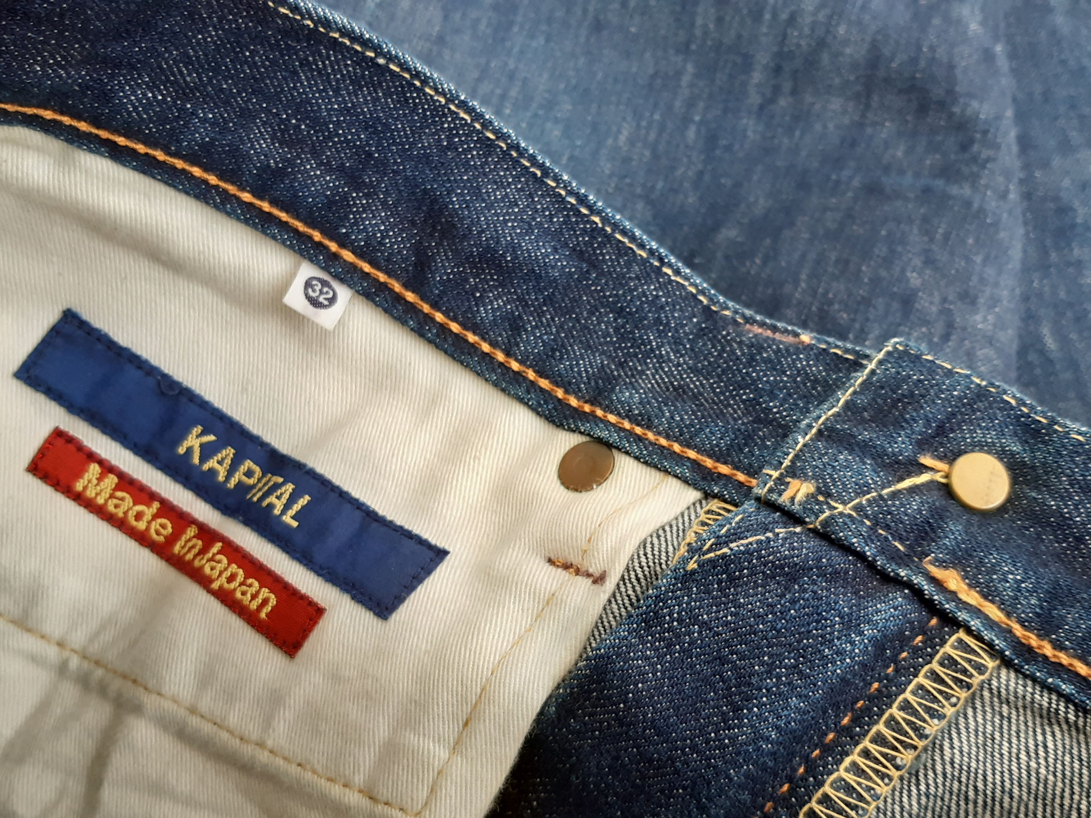 Japanese Brand KAPITAL jeans Flare Bell Bottom Bootcut Vintage Size US 32 / EU 48 - 9 Thumbnail