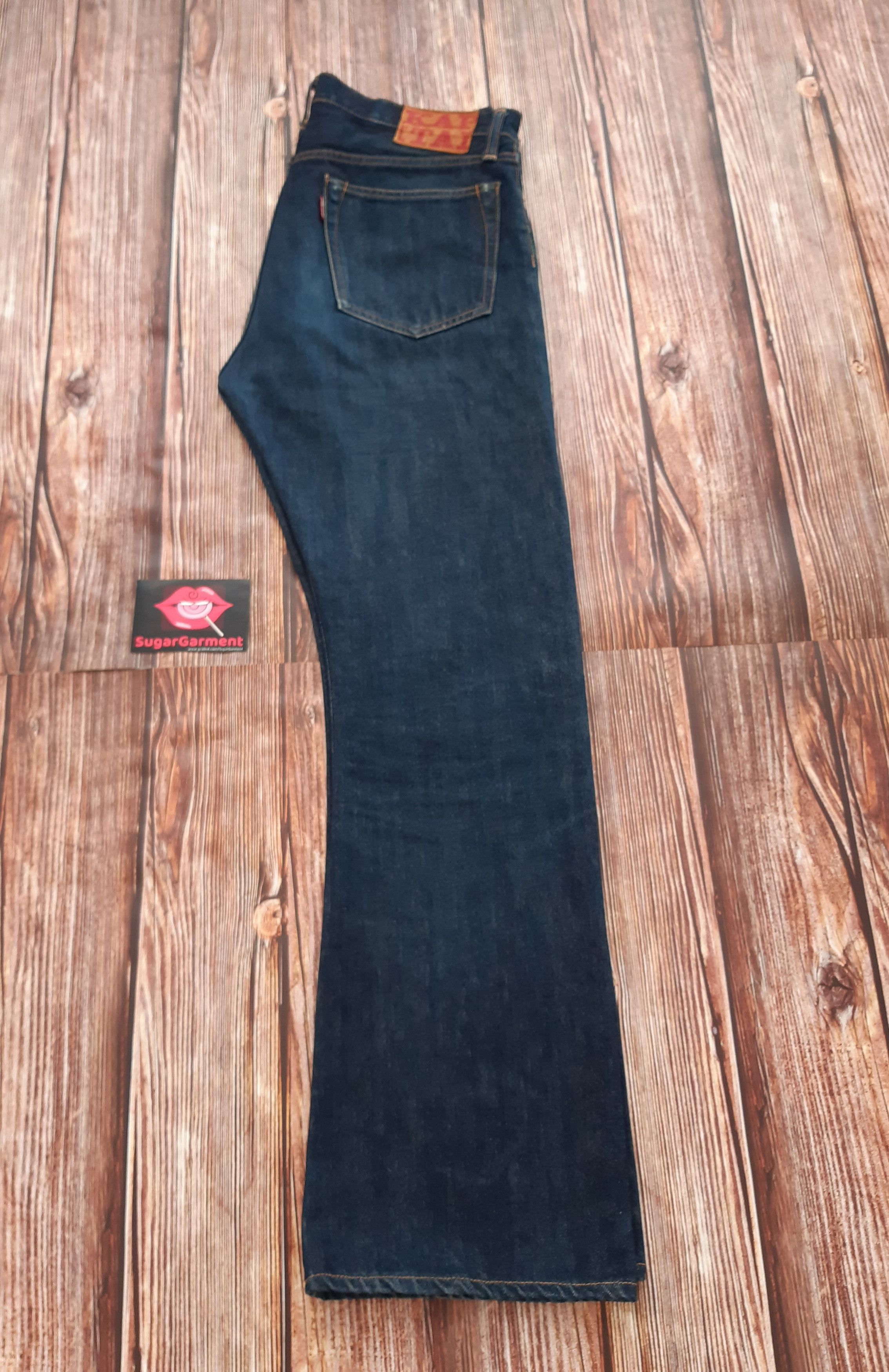 Japanese Brand KAPITAL jeans Flare Bell Bottom Bootcut Vintage Size US 32 / EU 48 - 15 Thumbnail