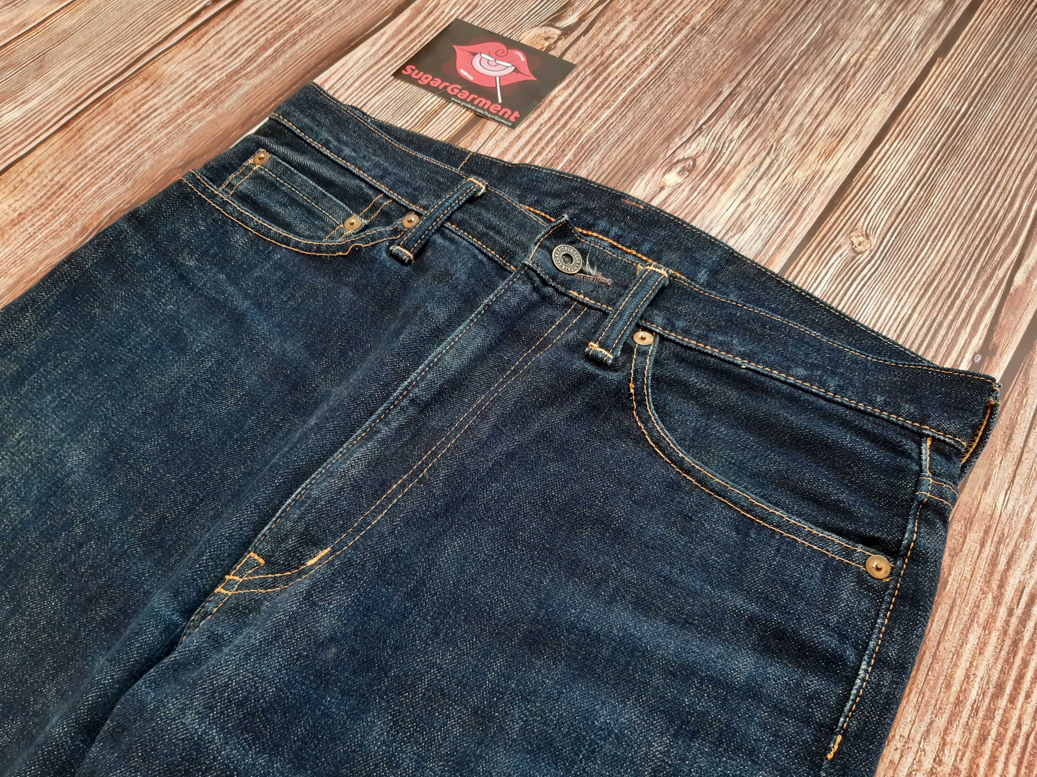 Japanese Brand KAPITAL jeans Flare Bell Bottom Bootcut Vintage Size US 32 / EU 48 - 4 Thumbnail