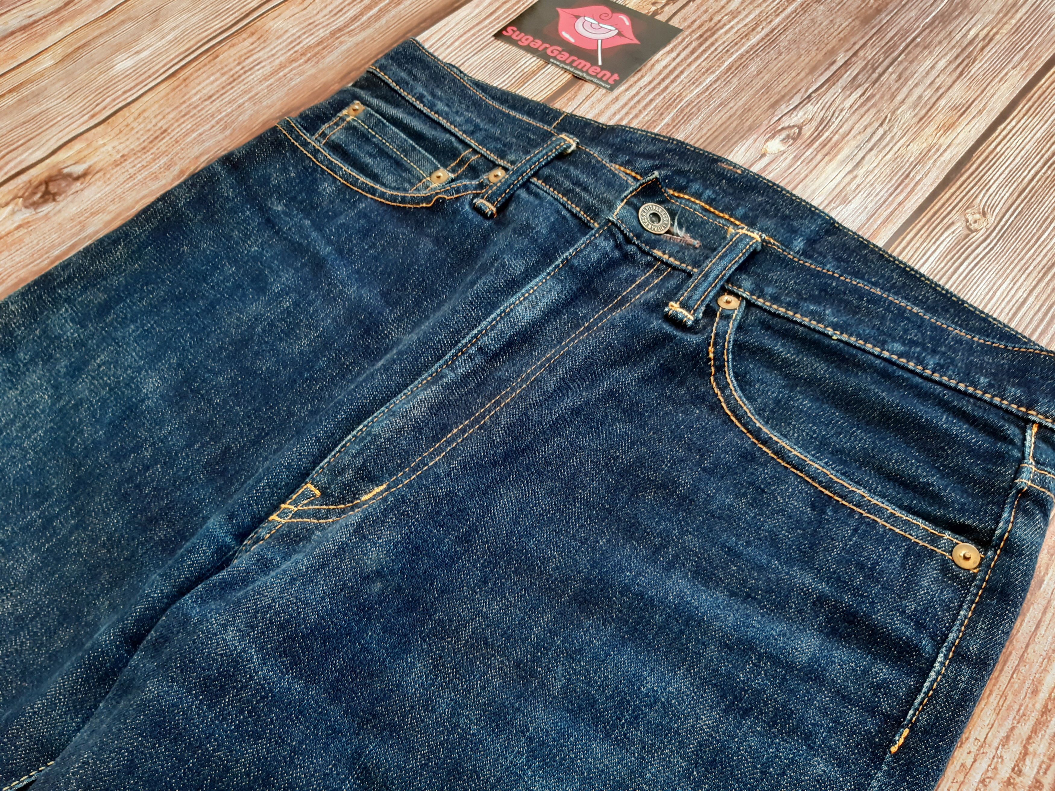 Japanese Brand KAPITAL jeans Flare Bell Bottom Bootcut Vintage Size US 32 / EU 48 - 5 Thumbnail