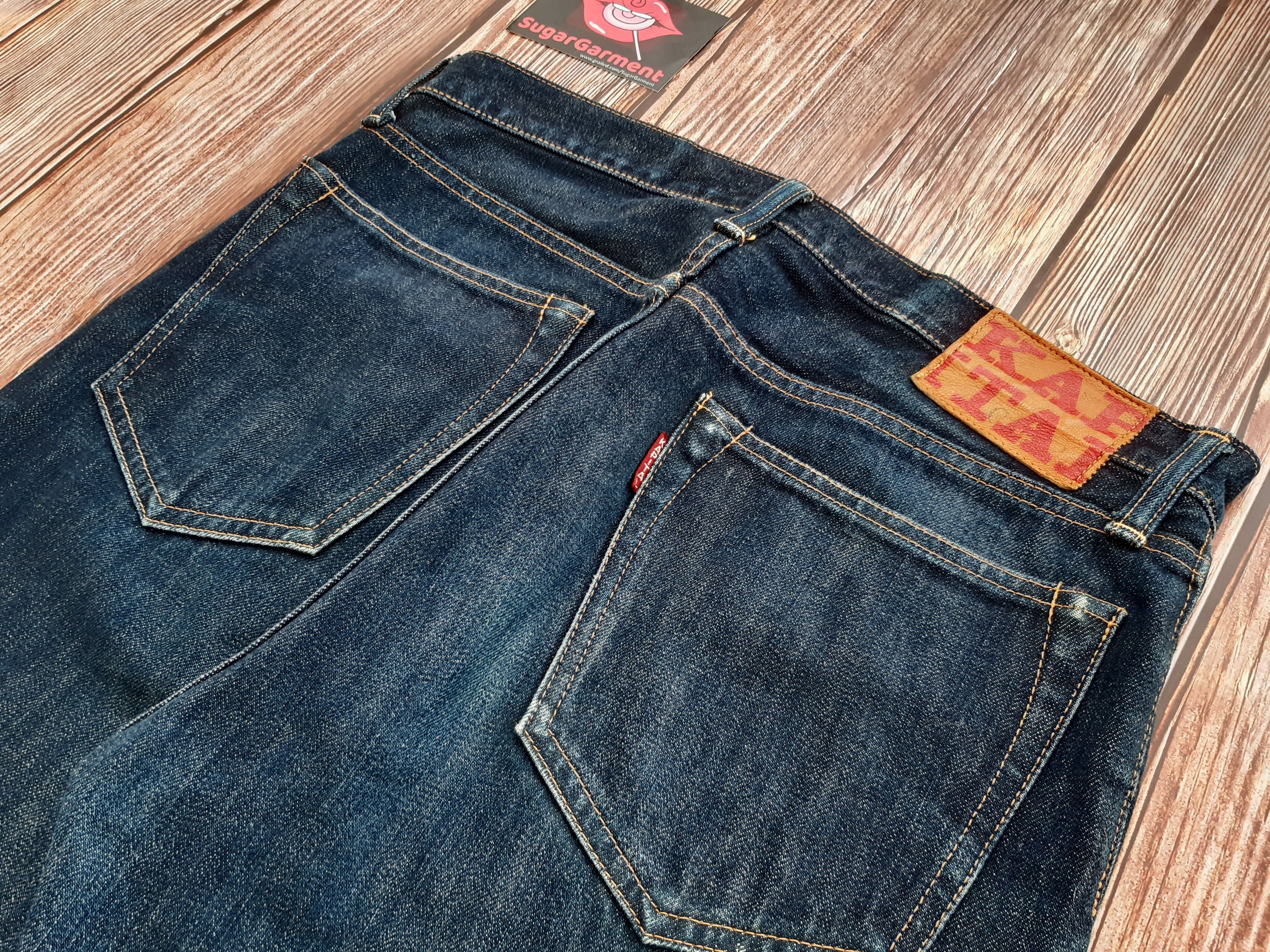 Japanese Brand KAPITAL jeans Flare Bell Bottom Bootcut Vintage Size US 32 / EU 48 - 12 Thumbnail