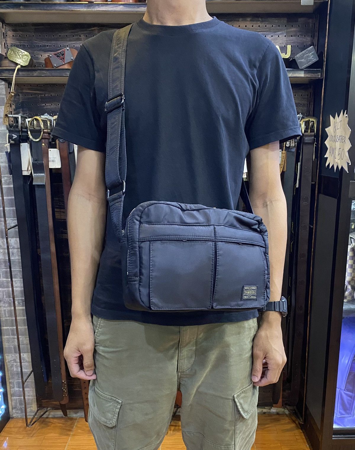 Head Porter 🔥BINDING NOW🔥PORTER MADE IN JAPAN SLING BAG 🇯🇵 Size ONE SIZE - 2 Thumbnail