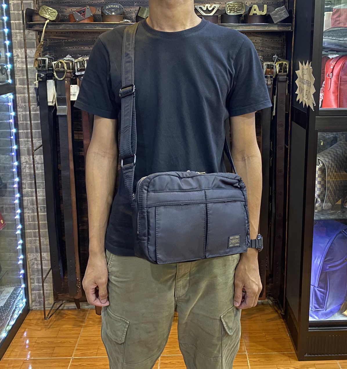 Head Porter 🔥BINDING NOW🔥PORTER MADE IN JAPAN SLING BAG 🇯🇵 Size ONE SIZE - 1 Thumbnail
