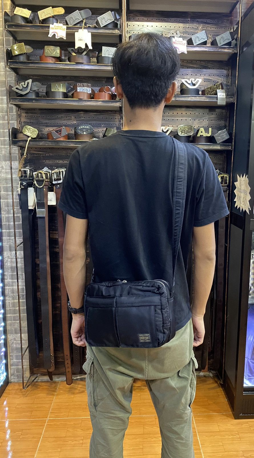 Head Porter 🔥BINDING NOW🔥PORTER MADE IN JAPAN SLING BAG 🇯🇵 Size ONE SIZE - 3 Thumbnail