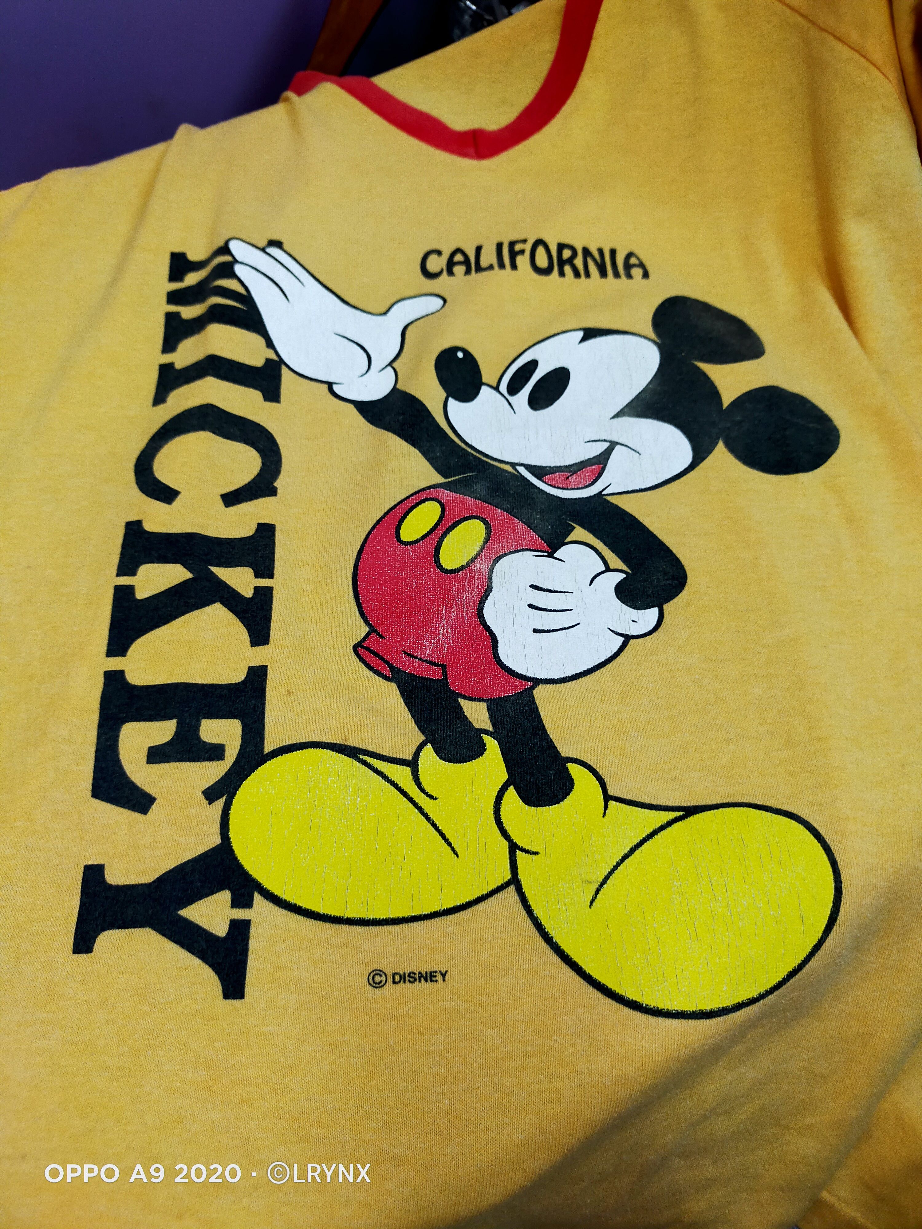 Mickey Mouse VINTAGE MICKEY MOUSE RINGER CALIFORNIA Size US L / EU 52-54 / 3 - 2 Thumbnail
