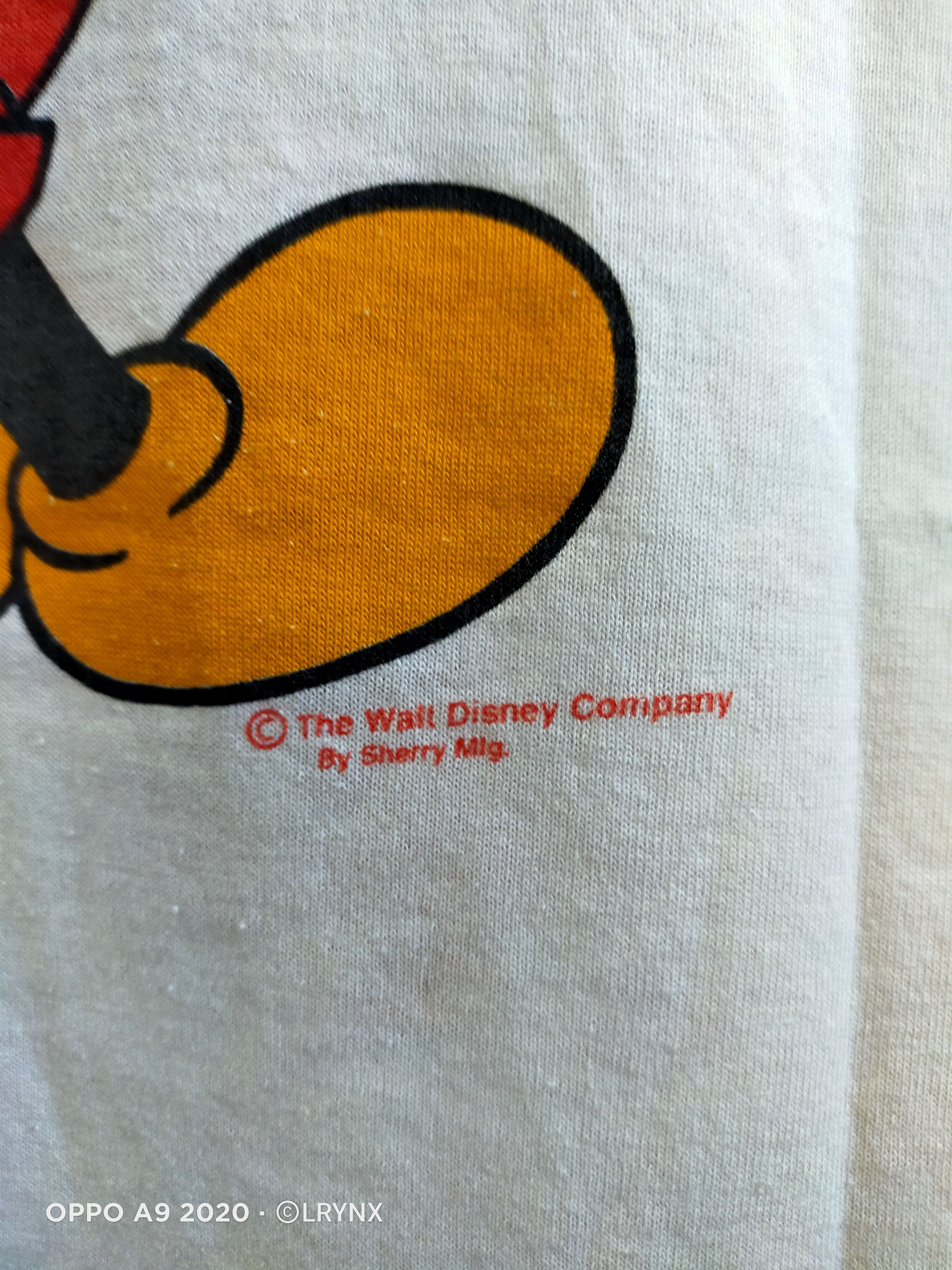Mickey Mouse VINTAGE MICKEY MOUSE RINGER CALIFORNIA Size US M / EU 48-50 / 2 - 6 Thumbnail